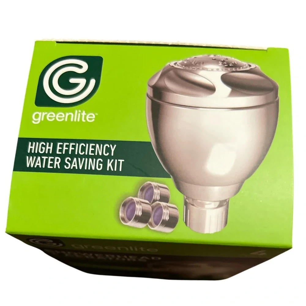 Greenlite High Efficiency Water Saving Showerhead Aerator Kit 4‎ Products Chrome